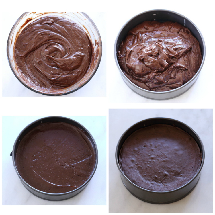 flourless chocolate peanut butter cake