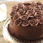 רולדת שוקולד ודובדבני אמרנה - עוגת יום הולדת 40 שלי!